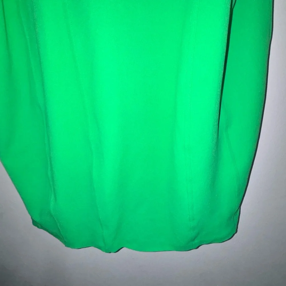H&M Vibrant Green Asymmetrical Dress - Picture 8 of 9